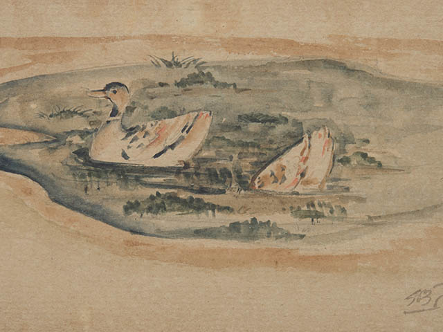 Abanindranath Tagore Two Ducks
