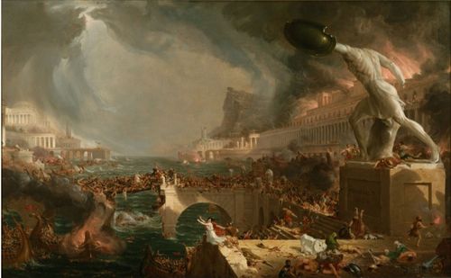 Thomas Cole Destruction 1836